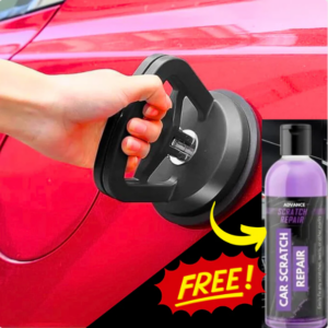 Car Dent Puller + FREE Scratch Remover 🎁🚗 | Fix Dents & Scratches Effortlessly !